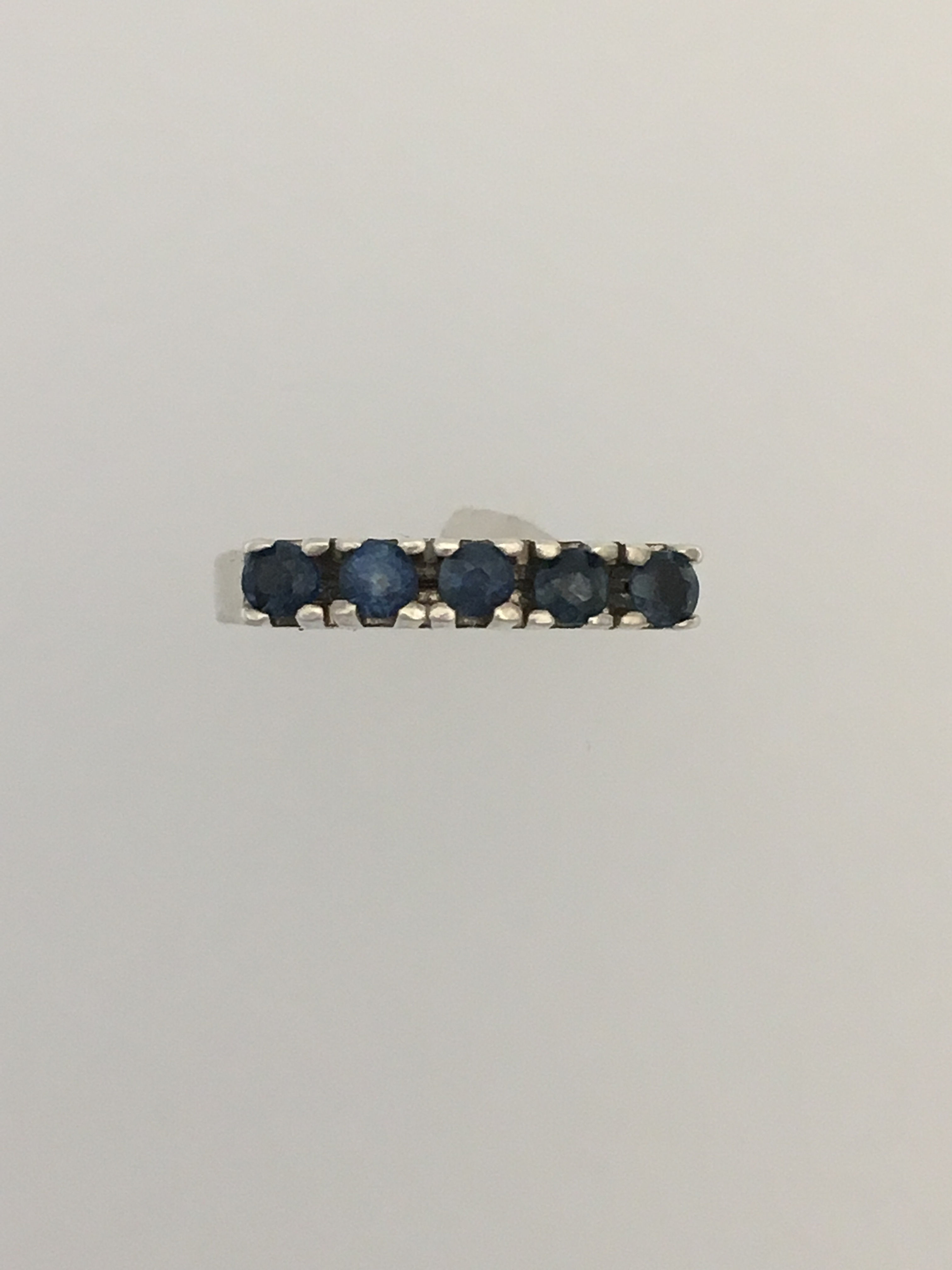 925 Sapphire Ring Size - 3 3/4