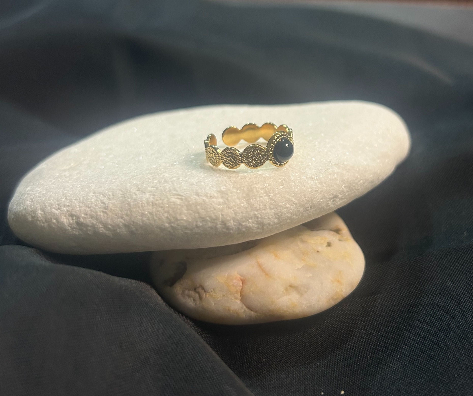 Anel Orbis - Cristal Turmalina