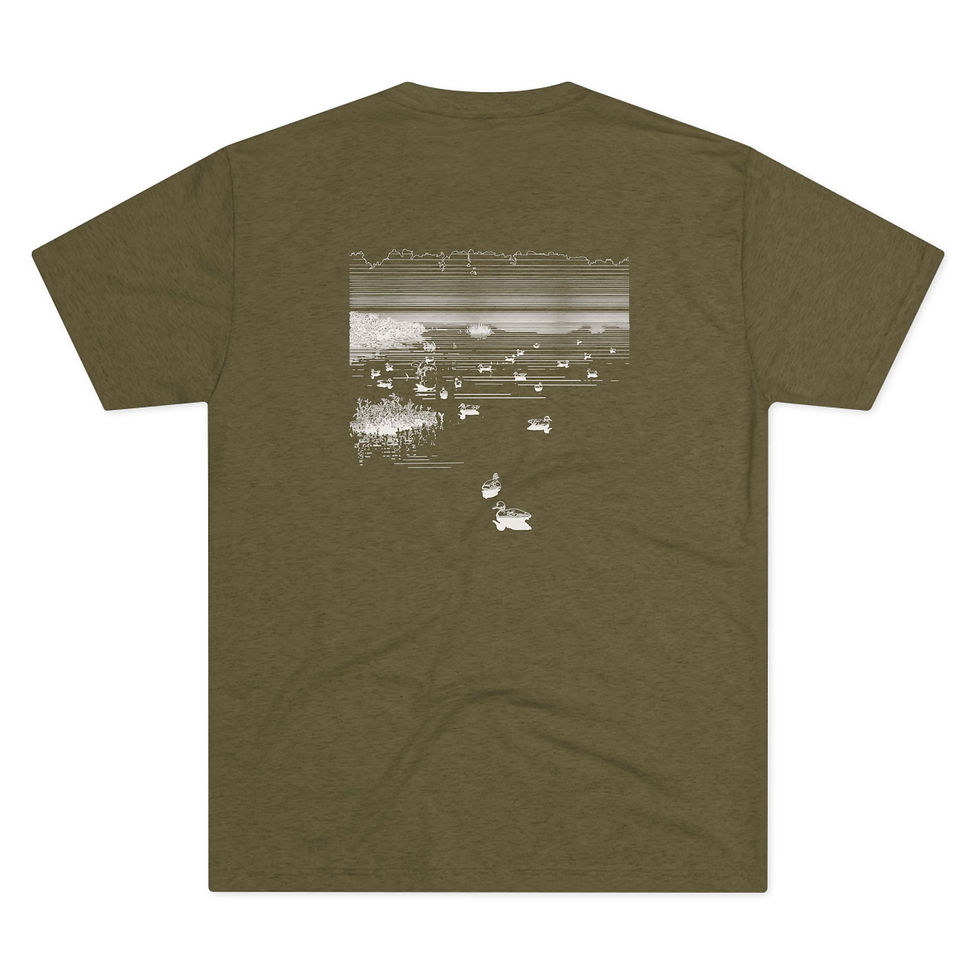 Thumbnail: Morning on the Lake Tri-Blend Crew Tee