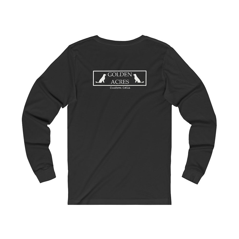 Thumbnail: Retro Rainbow Duck Call Jersey Long Sleeve Tee