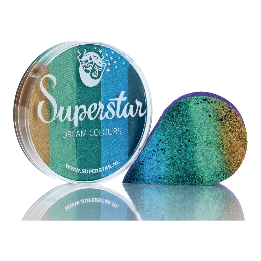 Colores de Ensueño Pastel de Colores Divididos Esmeralda 45g 139-85.905