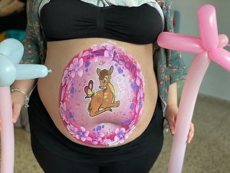 Prenatal Belly painting Experience Ibiza
