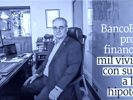 BancoEstado proyecta financiar 20 mil viviendas con subsidio a la tasa hipotecaria