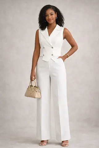 Felay store fashion The Ligne Harmonie Wide-Leg Pants Set