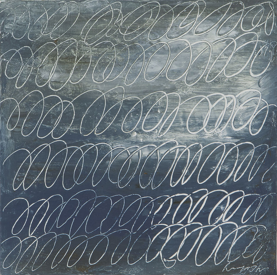 10.Wind,22x22cm, Mixed media on canvas,2