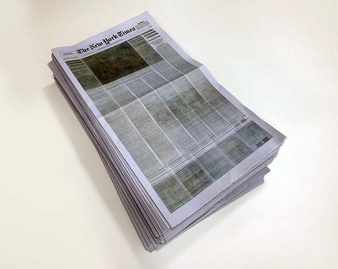 _A Stack of New York Times 2010_ 2019_ro