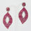 Thumbnail: 34.92 carats Ruby, 1.06 carats Diamond, 18K w/g, 34.40g Earrings
