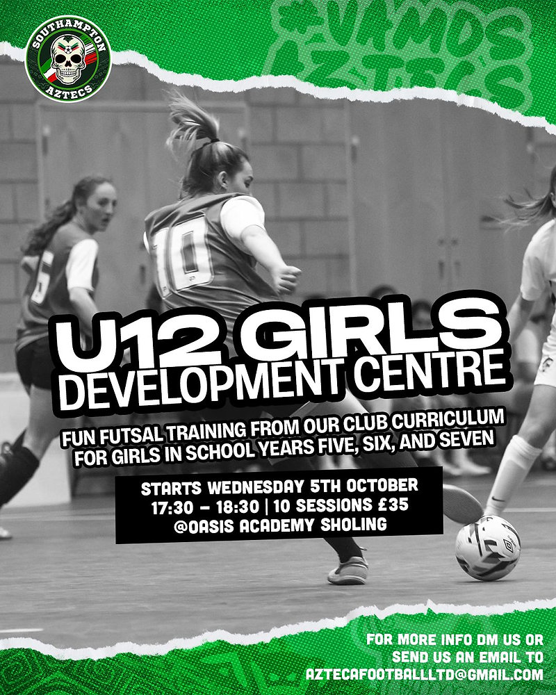 U12 Girls Development Centre