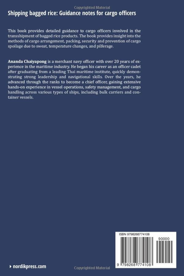 Thumbnail: Shipping bagged rice: Guidance notes for cargo officers