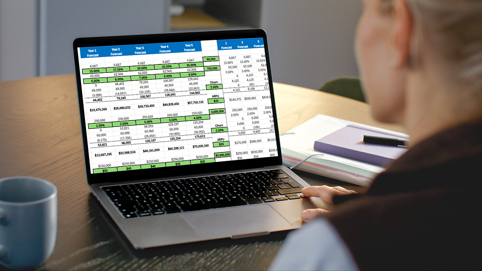 Financial modelling of branded mobile 