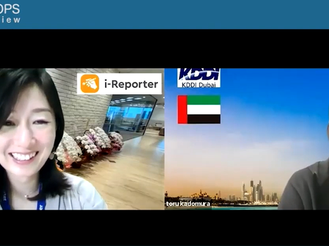 i-Reporter use case video of KDDI Dubai was uploaded on YouTube!