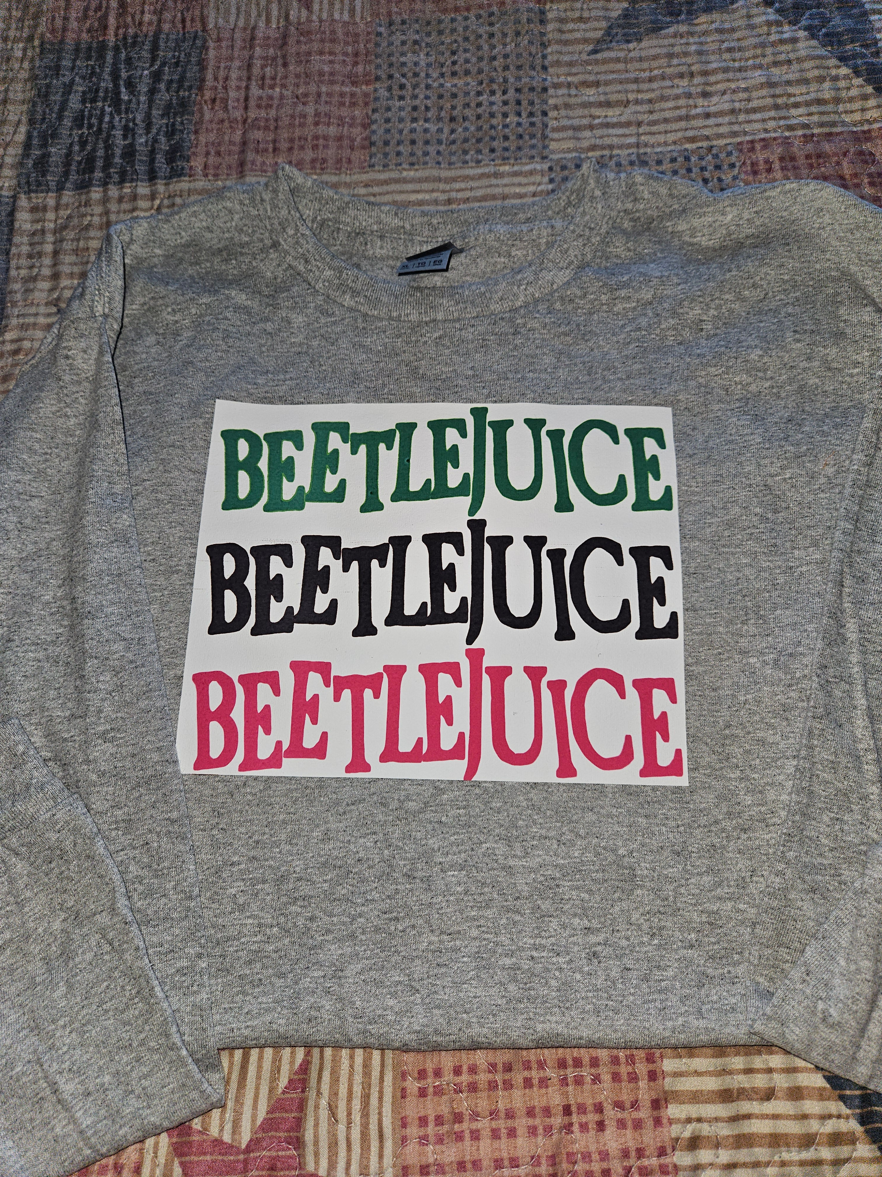 Beetlejuice long sleeve tee
