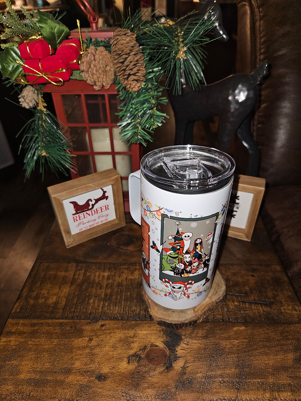 Thumbnail: 20oz Nightmare before Christmas Mug Tumbler