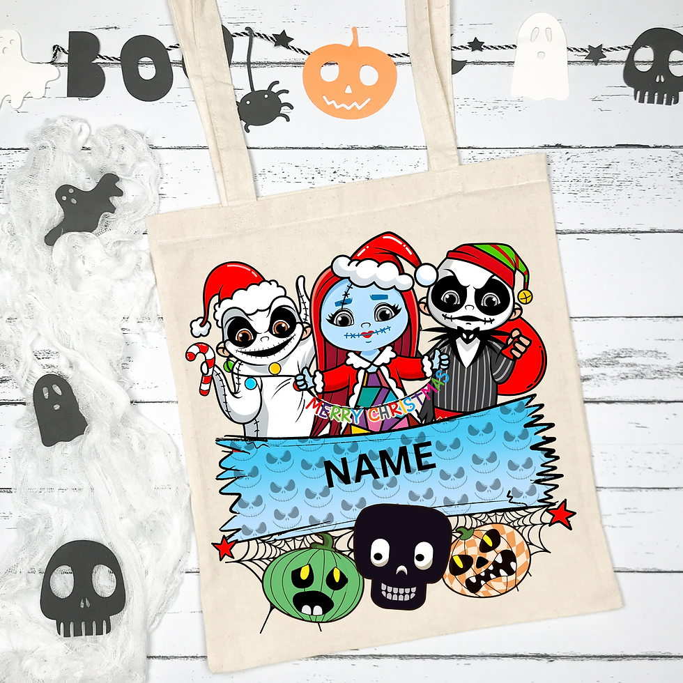 Thumbnail: Personalized Trick or Treat Bags
