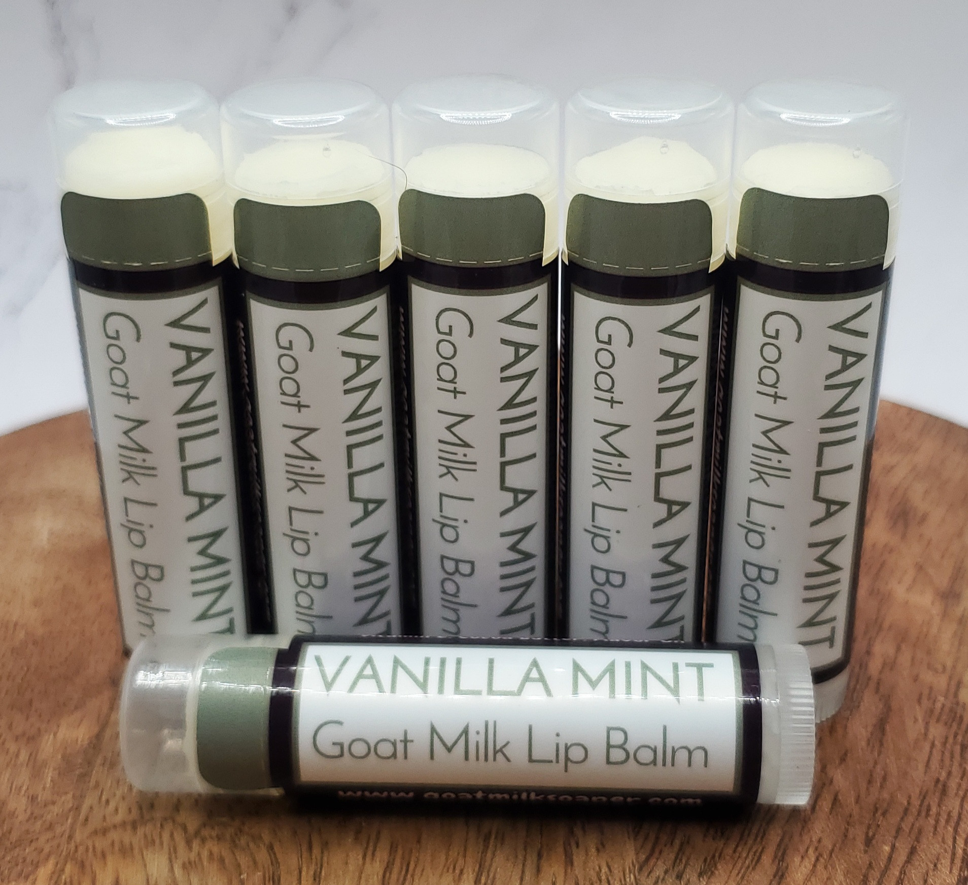 Whitetail Lane Farm Goat Milk Lip Balm Vanilla Mint