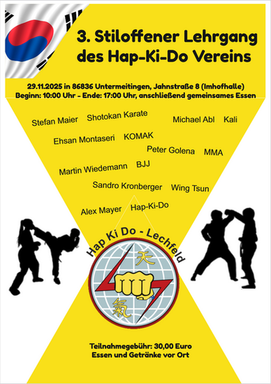 Stiloffener Lehrgang 2025 - HapKiDo Lechfeld e.V.