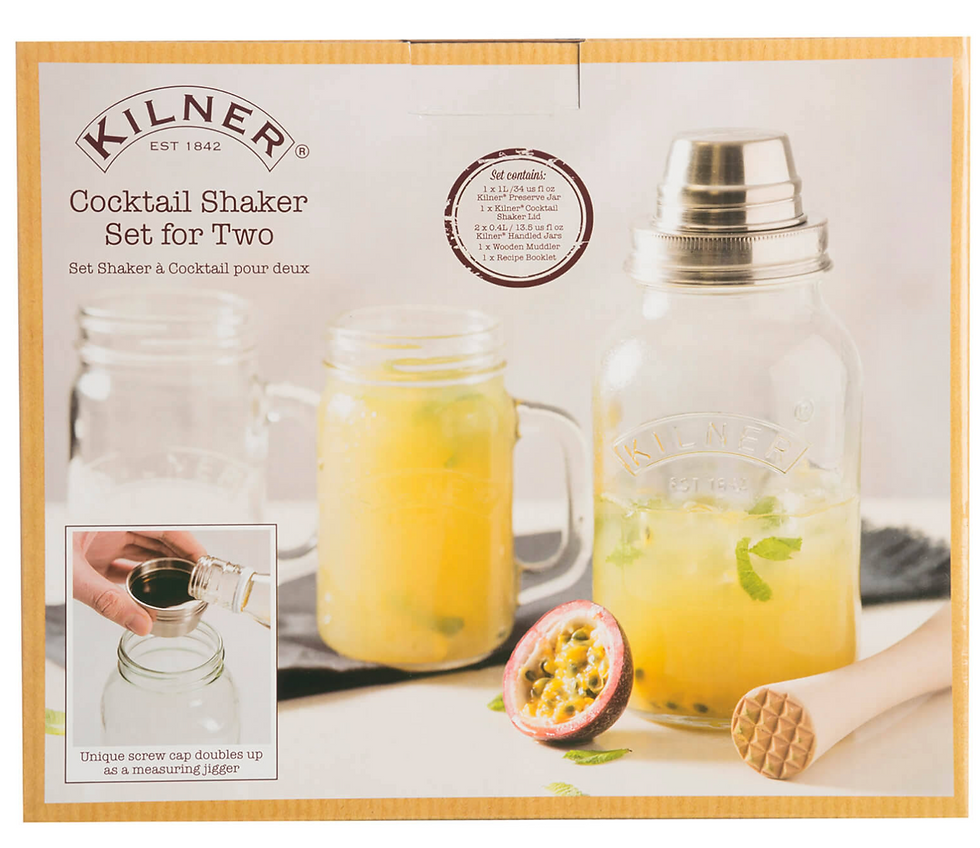 Thumbnail: Cocktail shaker for 2 - Kilner