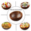 Thumbnail: Creative Natural Coconut Wood Bowl Eco Friendly