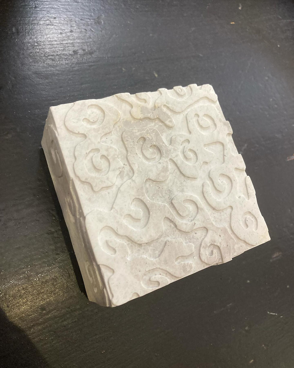 Thumbnail: HAND CARVED VIETNAMESE SOAPSTONE BOX