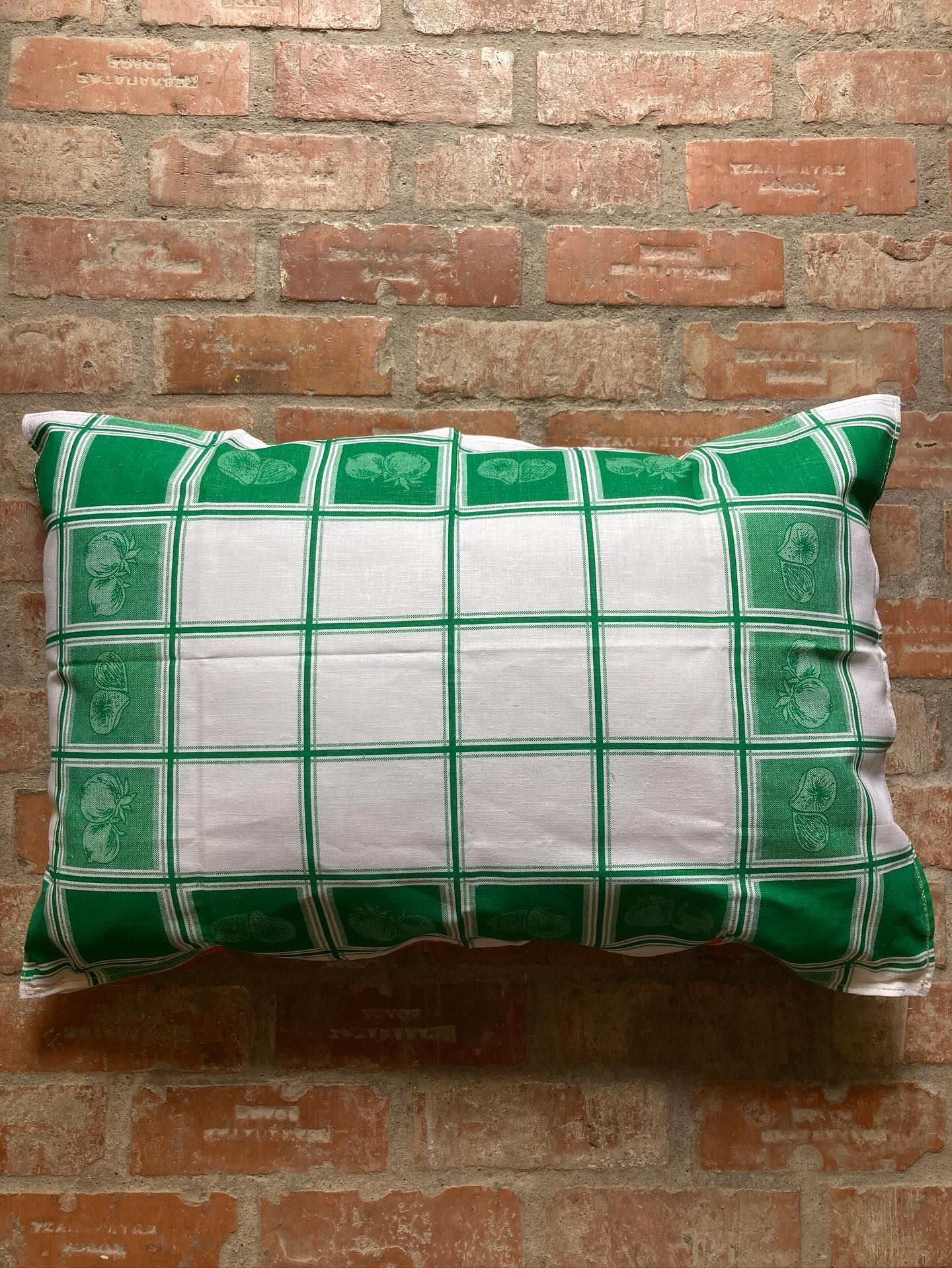 COLOURFUL ITALIAN LINEN & SRI LANKAN COTTON CUSHION