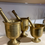 Thumbnail: LARGE VINTAGE BRASS MORTAR & PESTLE