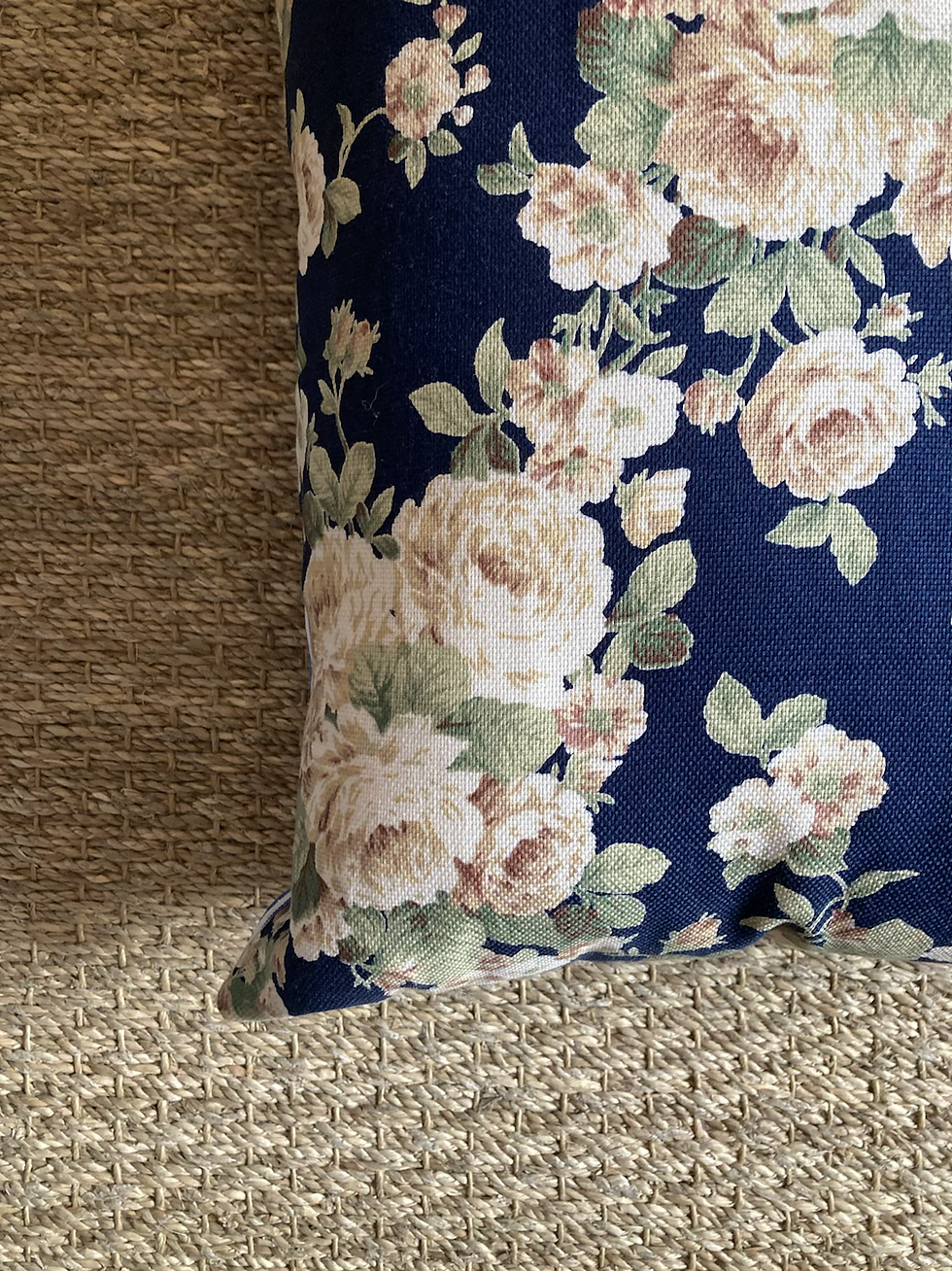 Thumbnail: SMALL RAMBLING ROSE CUSHION