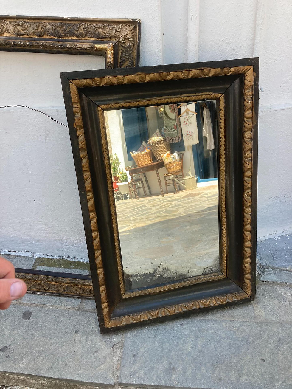 Thumbnail: VINTAGE TIMBER FRAME MIRROR