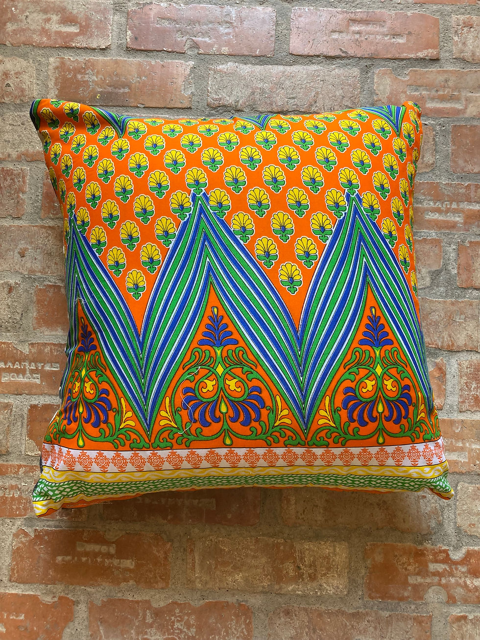 Thumbnail: NAUTICAL STRIPE METALIC CUSHION