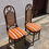 Thumbnail: VINTAGE HIGH BACK BAMBOO CHAIRS
