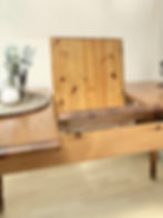 Thumbnail: 6.5ft / Extending Traditional Pine Dining Table