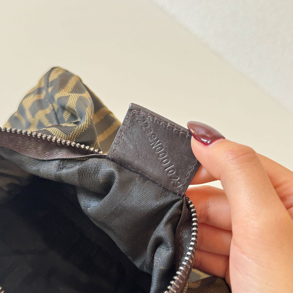 Thumbnail: FENDI Zucca Accessory Pouch 