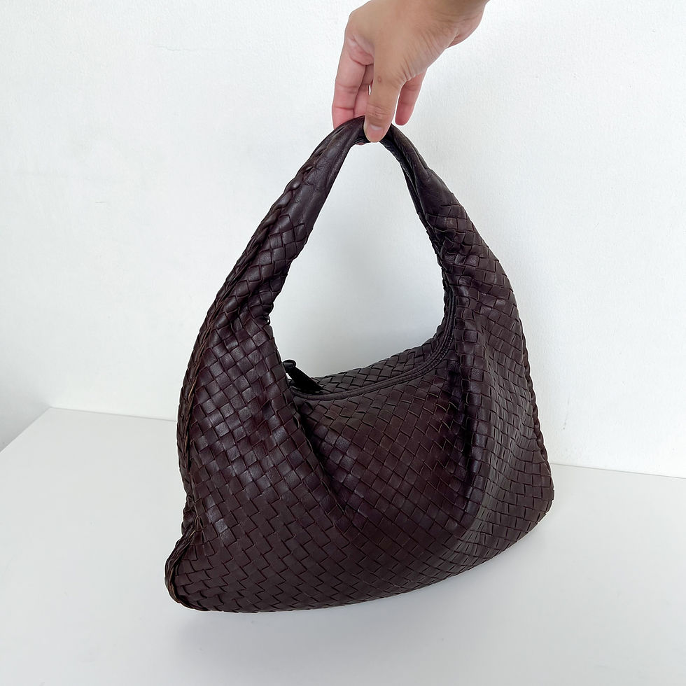 Thumbnail: BOTTEGA VENETA Intrecciato Hobo Bag in Brown 