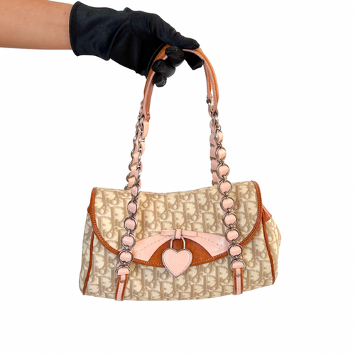 Trotter Bag Dior Romantique Pink Monogram Dior CHRISTIAN DIOR