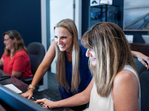 Black Rock Therapies front desk supporting clients on Manual Osteopath Insurance Benefits in Red Deer Alberta