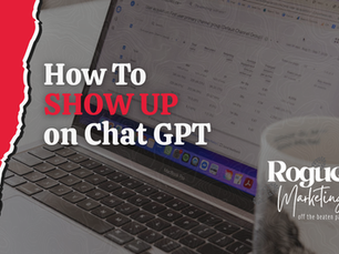 Marketing Agency Red Deer telling you exactly how to show up on Chat GPT and AI powered searches