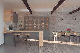 Cocina Urban Chic