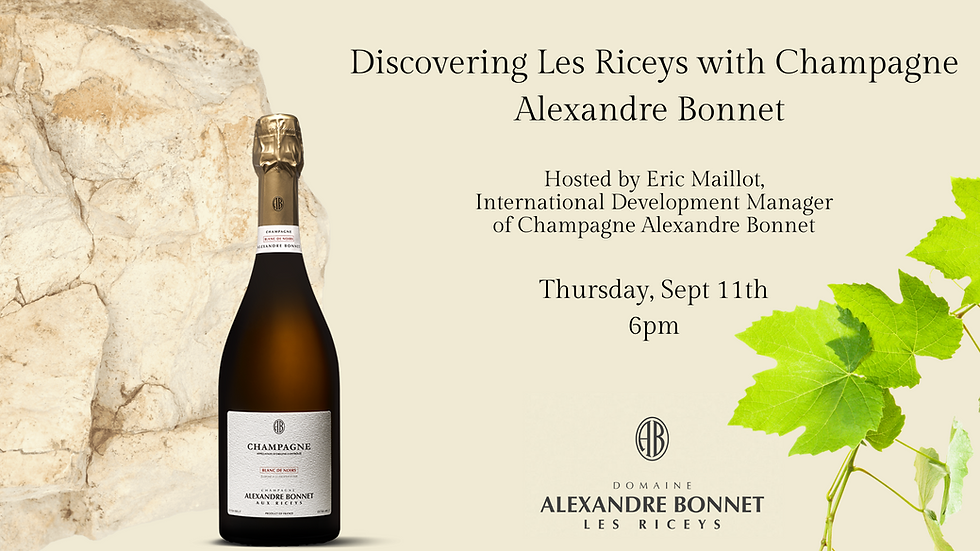 Discovering Les Riceys with Champagne Alexandre Bonnet