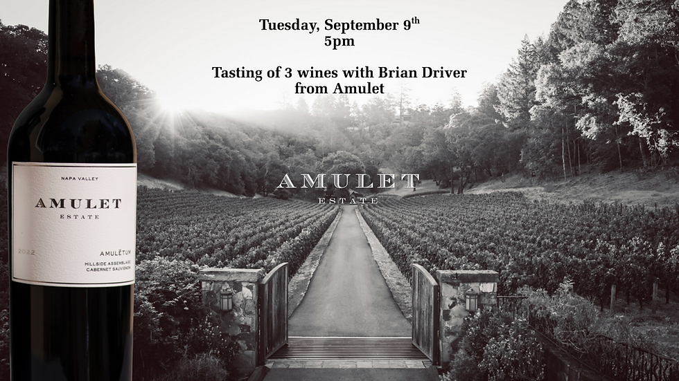 An Evening with Amulet Estate at Sarasota Wine Co.