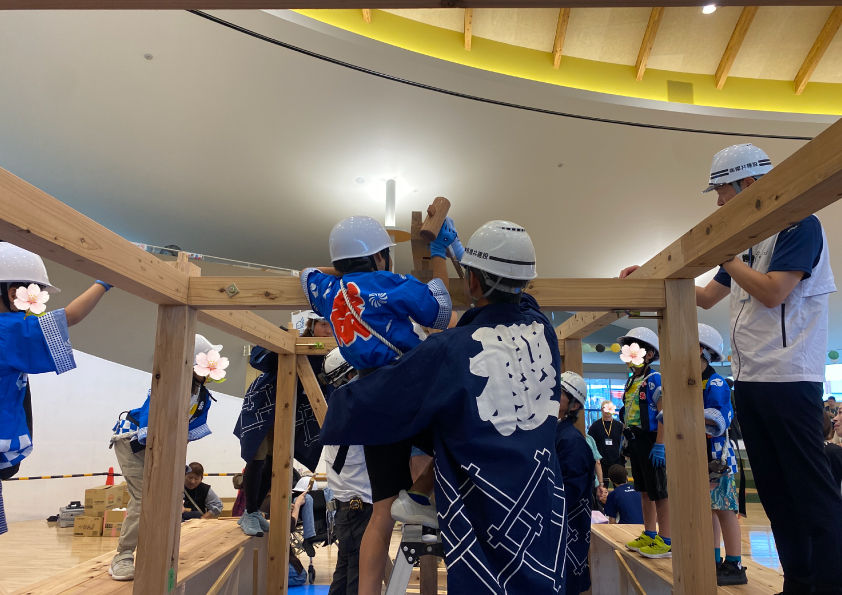 【イベント開催レポ】大盛況!シェルターインクルーシブプレイス コパルで「子ども上棟式」を開催しました!