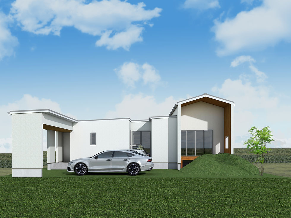 【やま・はぴ】落合町“やまを想い 庭で季節を愛でる家”新築モデルハウス #1