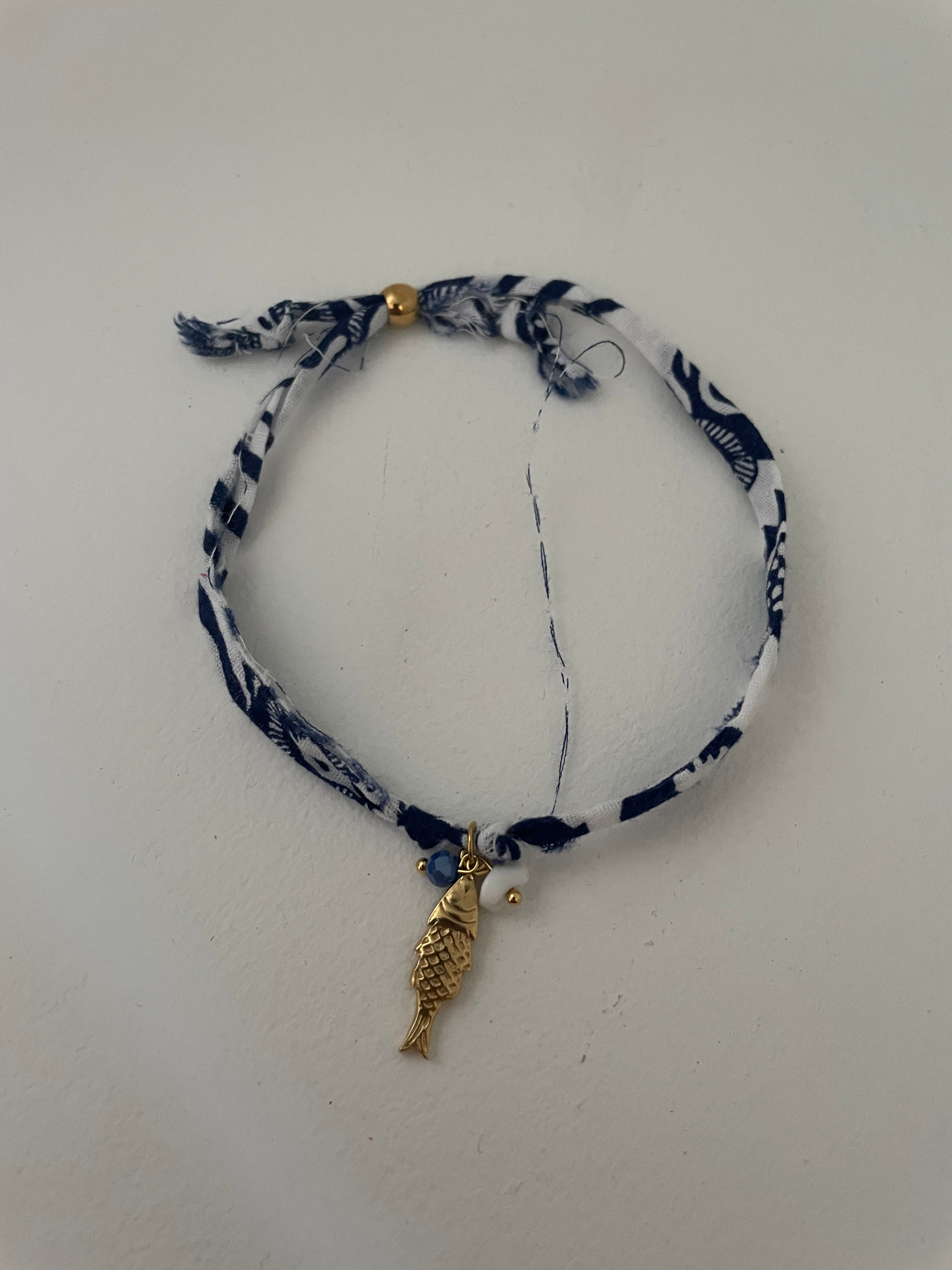 Bracelet en tissu