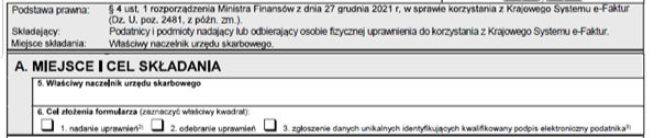 uprawnienia-w-KSef-formularz-ZAW-FA-część-A