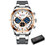 Thumbnail: New CURREN Top Brand Luxury Fashion Mens Watches Stainless Steel Chronograph