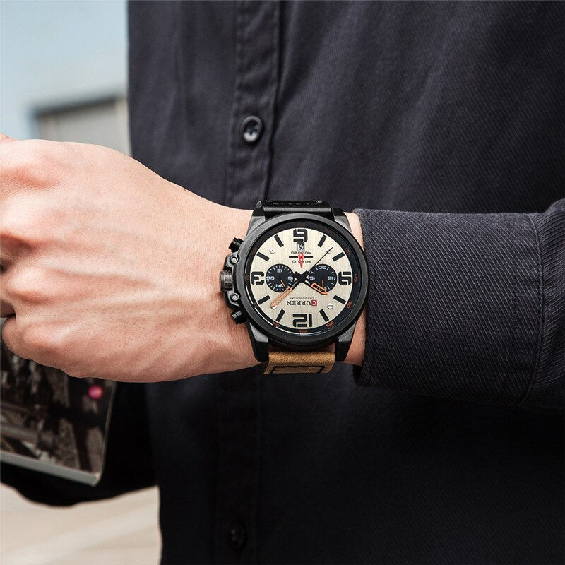 Thumbnail: CURREN Luxury Men Watches Top Brand Casual Sport Wristwatch Waterproof Quartz
