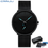 Thumbnail: CRRJU Fashion Mens Watches Top Brand Luxury Quartz Watch Men Casual Slim Mesh