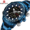 Thumbnail: NAVIFORCE 9093 Luxury Men's Chrono Sport Watch Brand Military Waterproof EL