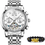 Thumbnail: OLEVS Mechanical Men Watches Automatic Stainless Steel Waterproof Date Week