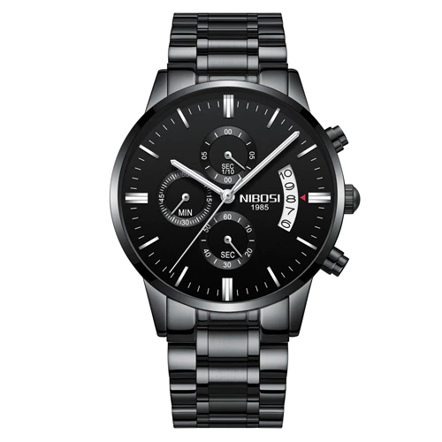 الصورة المصغرة: NIBOSI Relogio Masculino Men Watches Luxury Famous Top Brand Men's Fashion