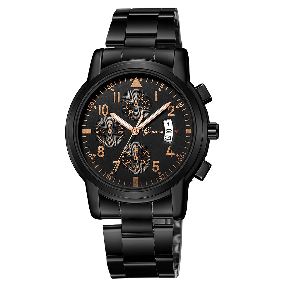 Thumbnail: 2019 New Luxury Fashion Watches man Fashion Military Stainless Steel Date Sport 