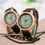 Thumbnail: BOBO BIRD WD11D12 Wood Bamboo Watch for Mens Womens Brand Designer Watches Soft 